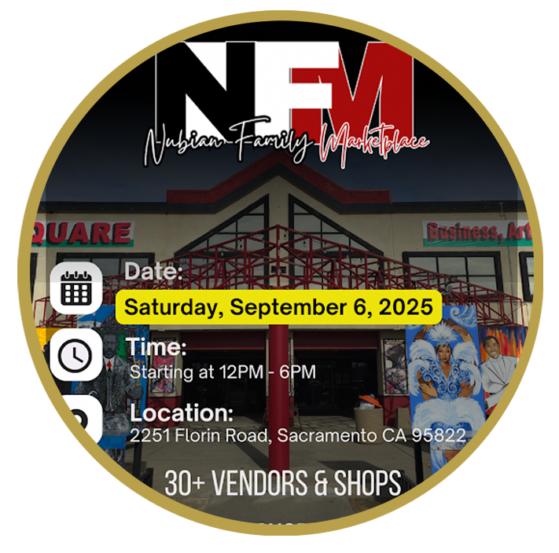 nubian family marketplace flyer