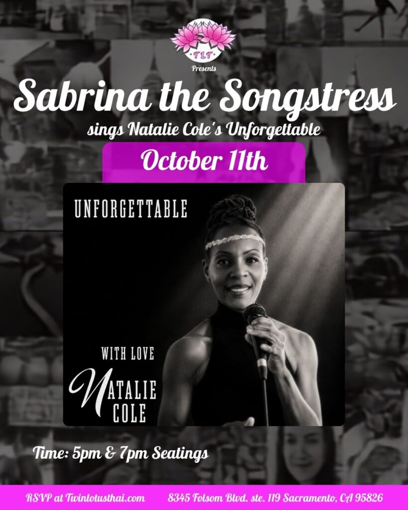 Sabrina oct 11, 2026 flyer: Unforgettable Natalie Cole tribute